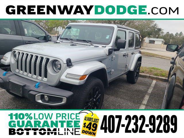 used 2023 Jeep Wrangler 4xe car, priced at $28,473