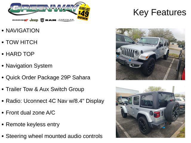 used 2023 Jeep Wrangler 4xe car, priced at $28,473