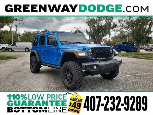 used 2025 Jeep Wrangler 4xe car, priced at $46,900