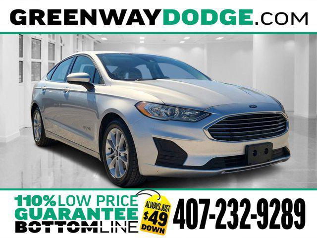 used 2019 Ford Fusion Hybrid car, priced at $12,975