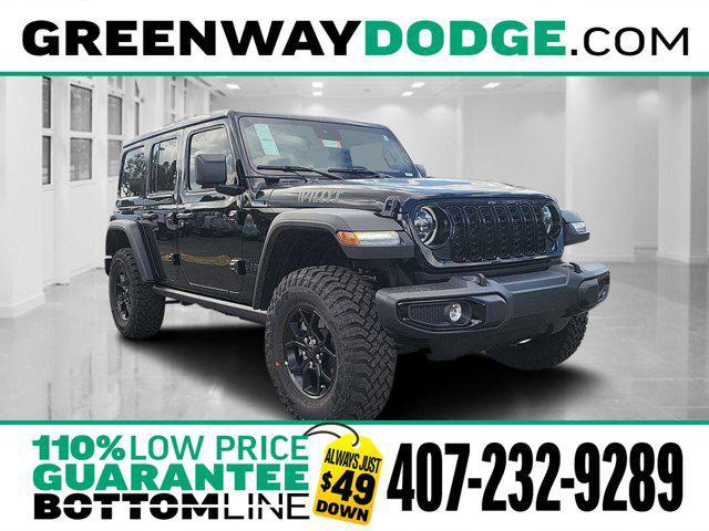 new 2024 Jeep Wrangler car, priced at $44,219