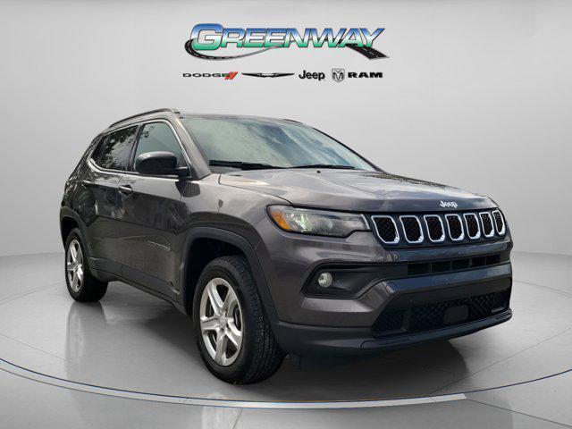used 2024 Jeep Compass car, priced at $17,659