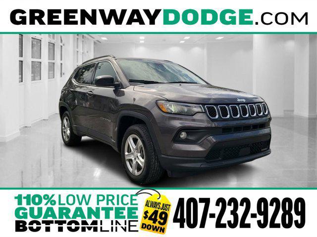 used 2024 Jeep Compass car, priced at $19,842