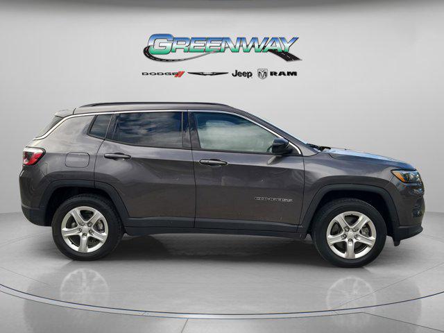 used 2024 Jeep Compass car, priced at $17,659