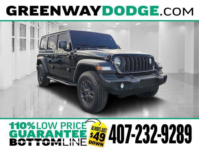 used 2024 Jeep Wrangler car, priced at $38,976