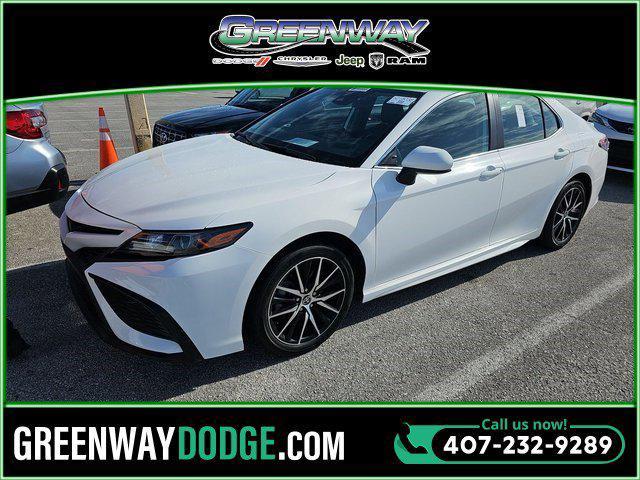 used 2021 Toyota Camry car, priced at $24,758