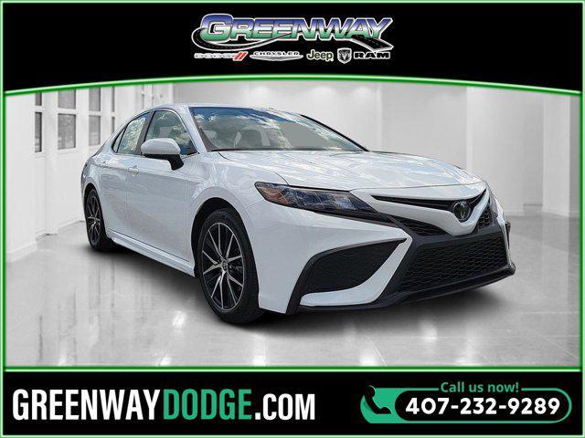 used 2021 Toyota Camry car, priced at $23,899