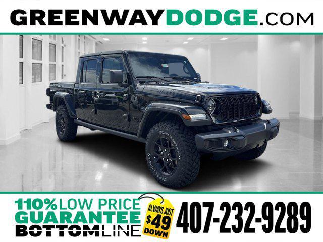 new 2025 Jeep Gladiator car, priced at $39,485