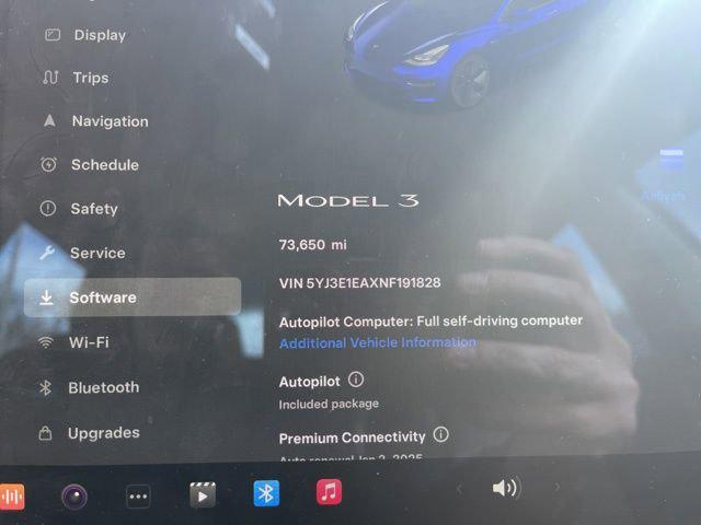 used 2022 Tesla Model 3 car, priced at $21,392