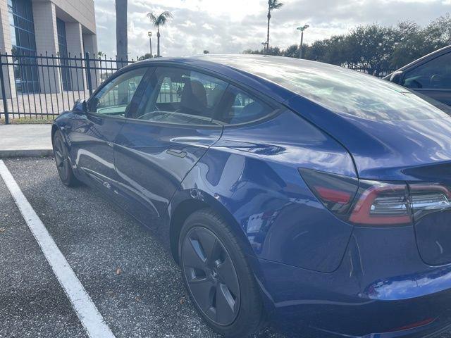 used 2022 Tesla Model 3 car, priced at $21,392