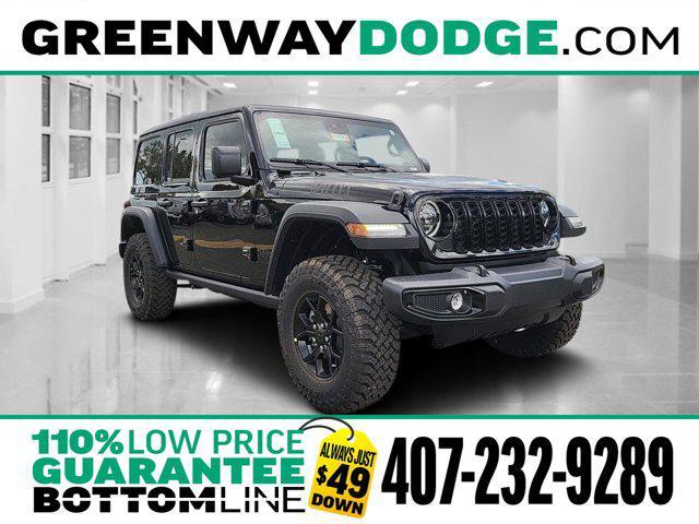 new 2024 Jeep Wrangler car, priced at $44,539