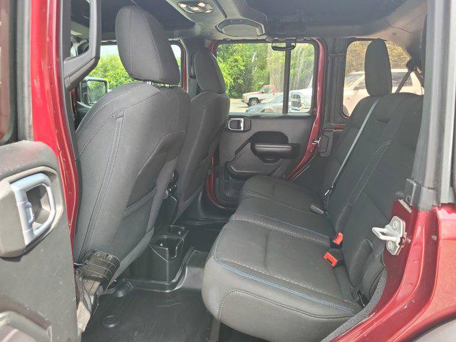 used 2021 Jeep Wrangler Unlimited car, priced at $26,878
