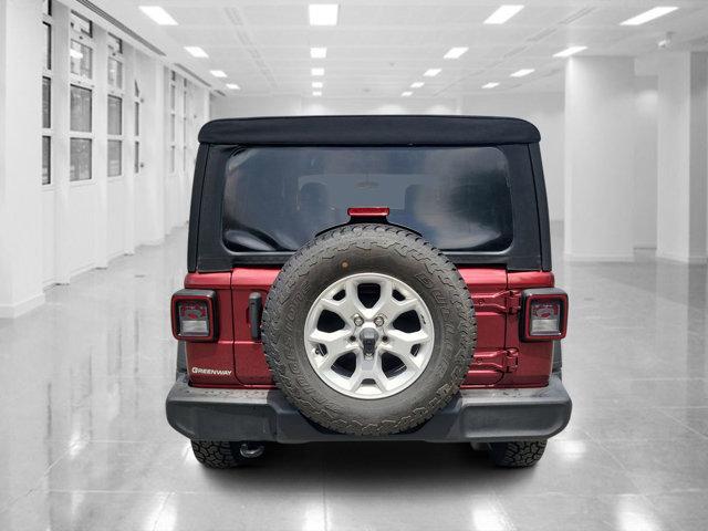used 2021 Jeep Wrangler Unlimited car, priced at $26,878
