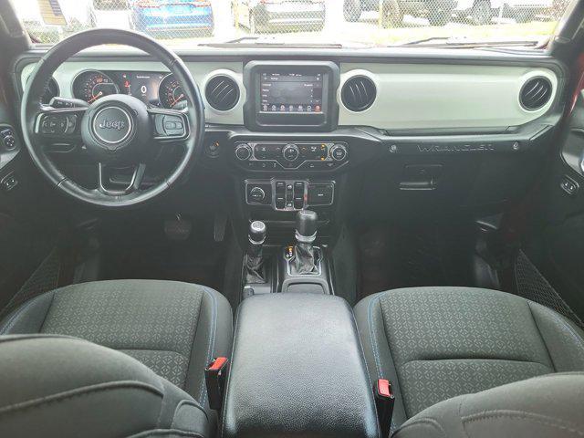 used 2021 Jeep Wrangler Unlimited car, priced at $26,878