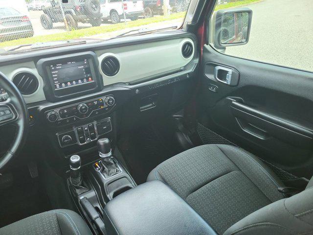 used 2021 Jeep Wrangler Unlimited car, priced at $26,878