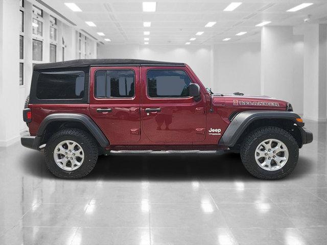 used 2021 Jeep Wrangler Unlimited car, priced at $26,878