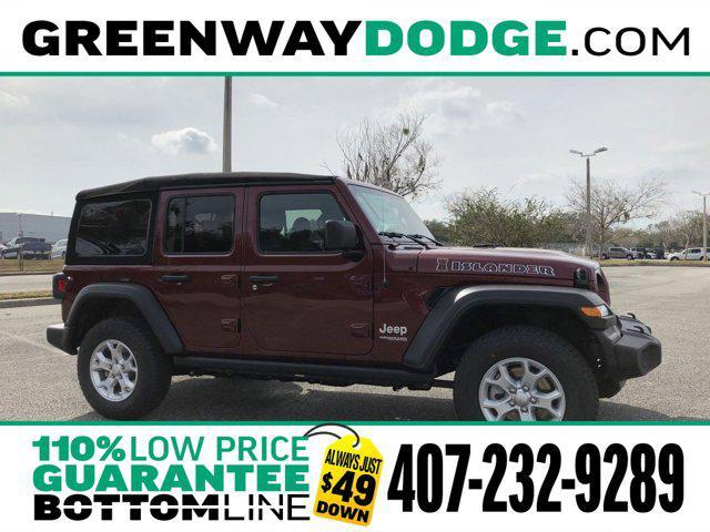 used 2021 Jeep Wrangler Unlimited car, priced at $29,737