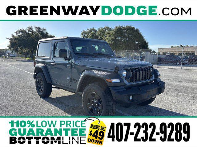 new 2025 Jeep Wrangler car, priced at $34,414
