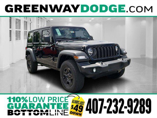 new 2025 Jeep Wrangler car, priced at $39,451