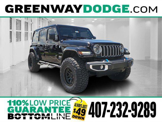 new 2024 Jeep Wrangler 4xe car, priced at $71,446