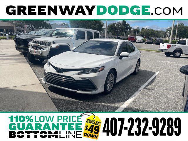 used 2022 Toyota Camry car, priced at $19,395