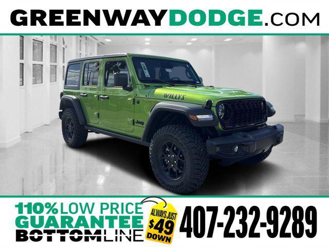 new 2026 Jeep Wrangler car, priced at $47,302
