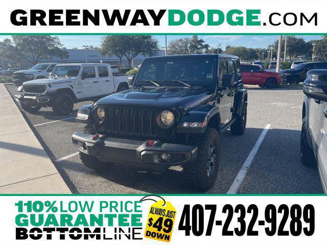 used 2021 Jeep Wrangler Unlimited car, priced at $36,887