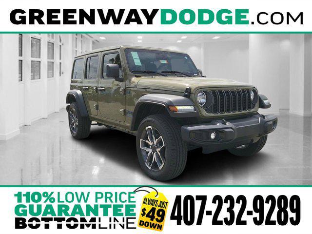 new 2025 Jeep Wrangler 4xe car, priced at $42,450