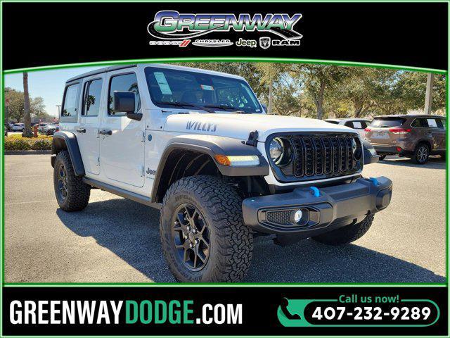 new 2024 Jeep Wrangler 4xe car, priced at $49,965