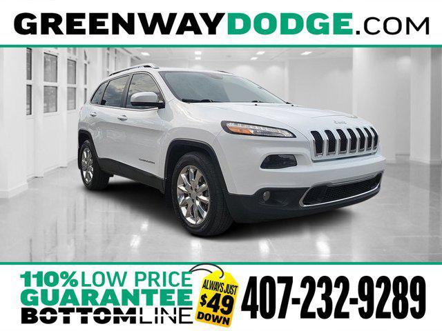 used 2017 Jeep Cherokee car, priced at $9,768