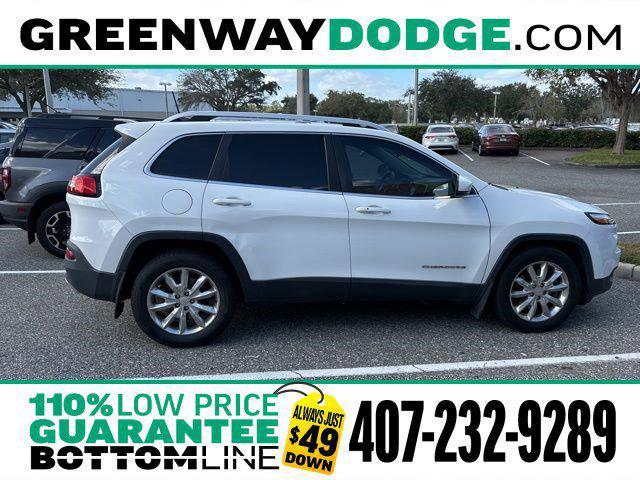 used 2017 Jeep Cherokee car, priced at $10,192