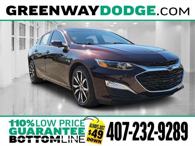 used 2021 Chevrolet Malibu car, priced at $18,642