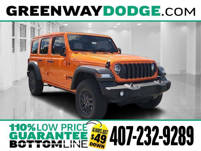 new 2025 Jeep Wrangler car, priced at $43,870