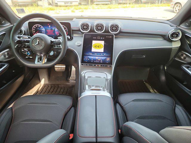 used 2025 Mercedes-Benz AMG C 43 car, priced at $61,900