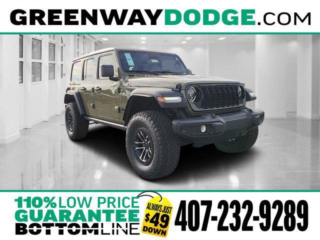 new 2025 Jeep Wrangler car, priced at $57,360