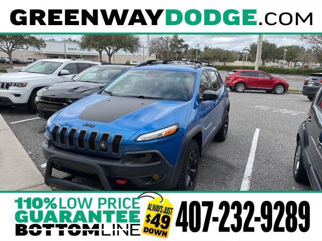 used 2018 Jeep Cherokee car, priced at $20,771