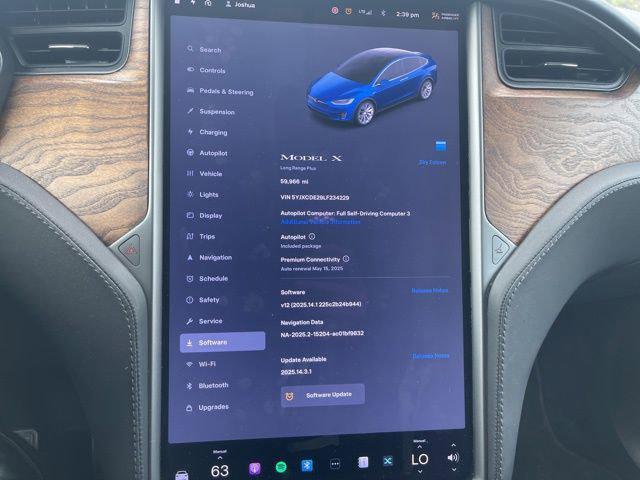 used 2020 Tesla Model X car, priced at $34,221
