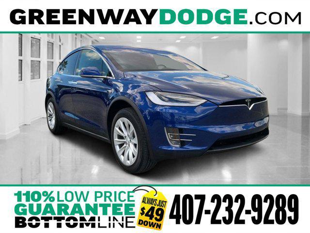 used 2020 Tesla Model X car, priced at $33,599