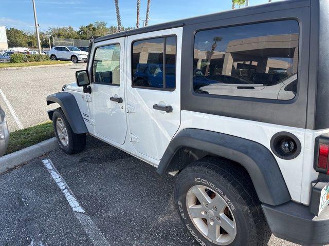 used 2015 Jeep Wrangler Unlimited car, priced at $17,815