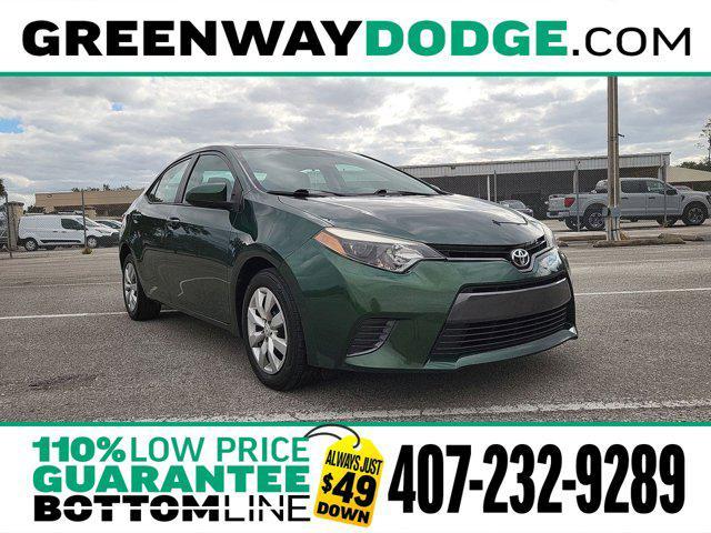 used 2015 Toyota Corolla car, priced at $12,994