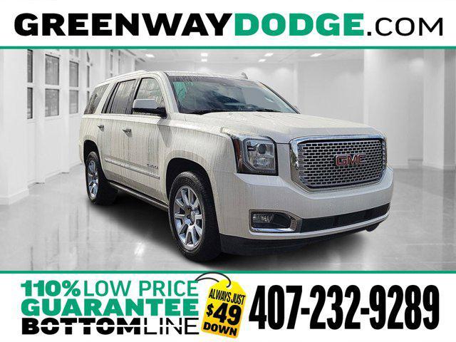 used 2015 GMC Yukon car, priced at $23,370