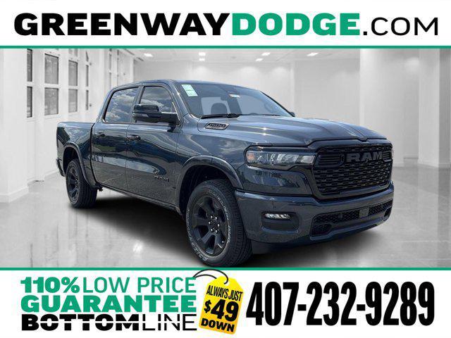 new 2025 Ram 1500 car, priced at $49,272