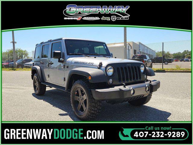 used 2016 Jeep Wrangler Unlimited car, priced at $20,897