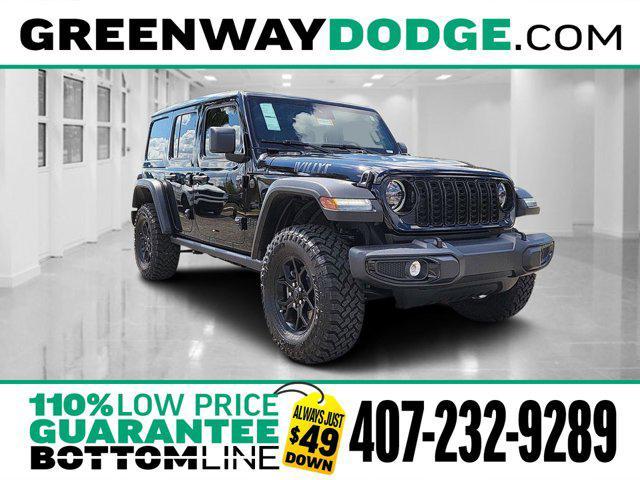 new 2024 Jeep Wrangler car, priced at $45,046