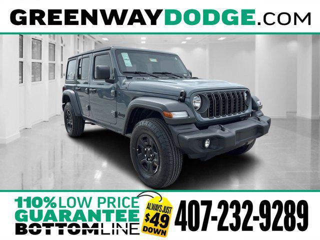 new 2025 Jeep Wrangler car, priced at $39,451