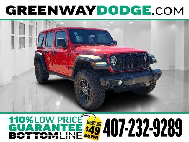 new 2026 Jeep Wrangler car, priced at $50,624