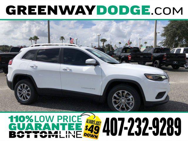 used 2021 Jeep Cherokee car, priced at $19,952