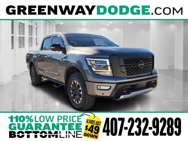 used 2022 Nissan Titan car, priced at $37,573