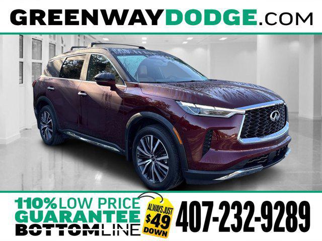used 2022 INFINITI QX60 car, priced at $36,596
