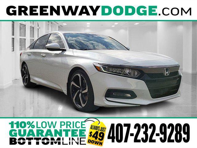 used 2018 Honda Accord car, priced at $19,971